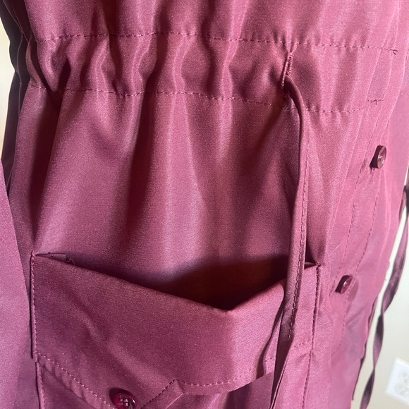 Maroon lightweight shirt/jacket - Picture 4 of 4